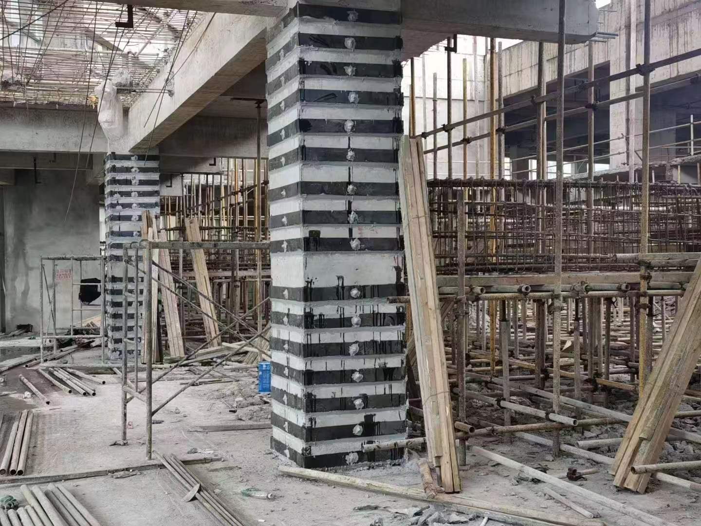 乌兰察布柱子包钢加固施工方案